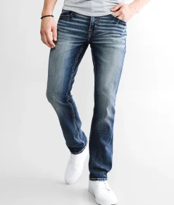 BKE Jake Straight Stretch Jean Malibu Hot