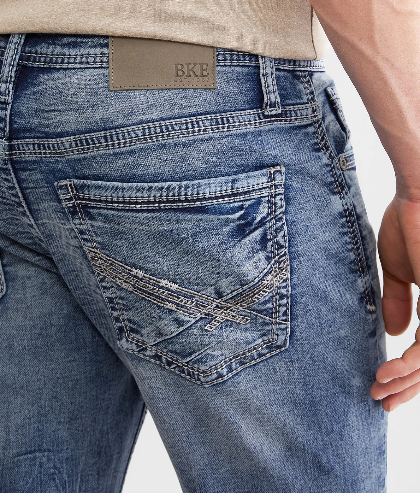Bottoms|Bke Jeans | BKE Jake Straight Stretch Jean Boone