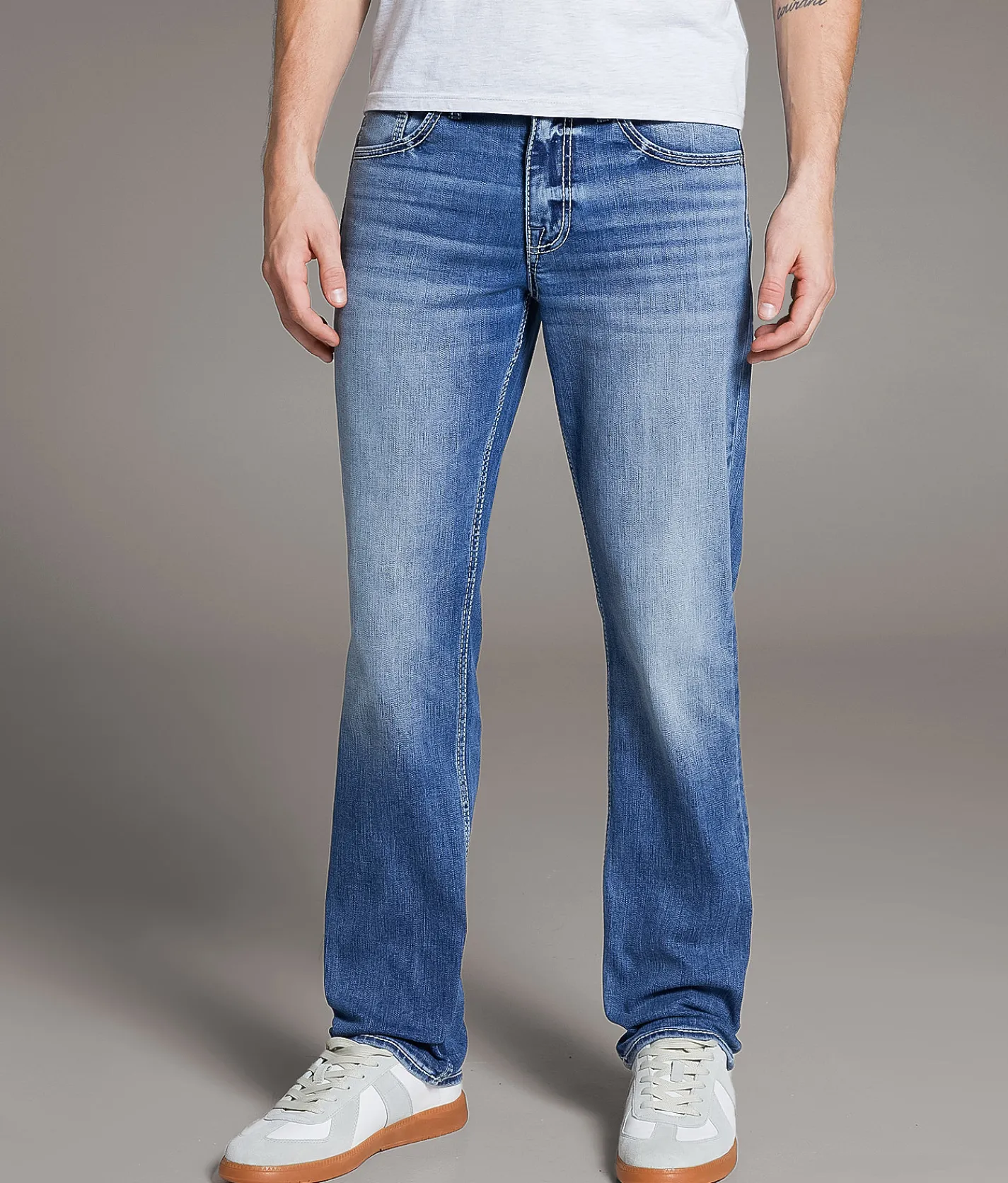 BKE Jake Straight Stretch Jean Borneo Hot