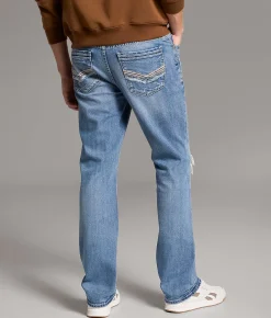 Bottoms|Bke Jeans | BKE Jake Straight Stretch Jean Sheba 2