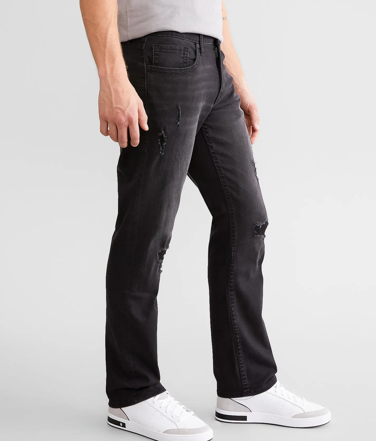 BKE Jake Straight Stretch Jean Washed Black Online