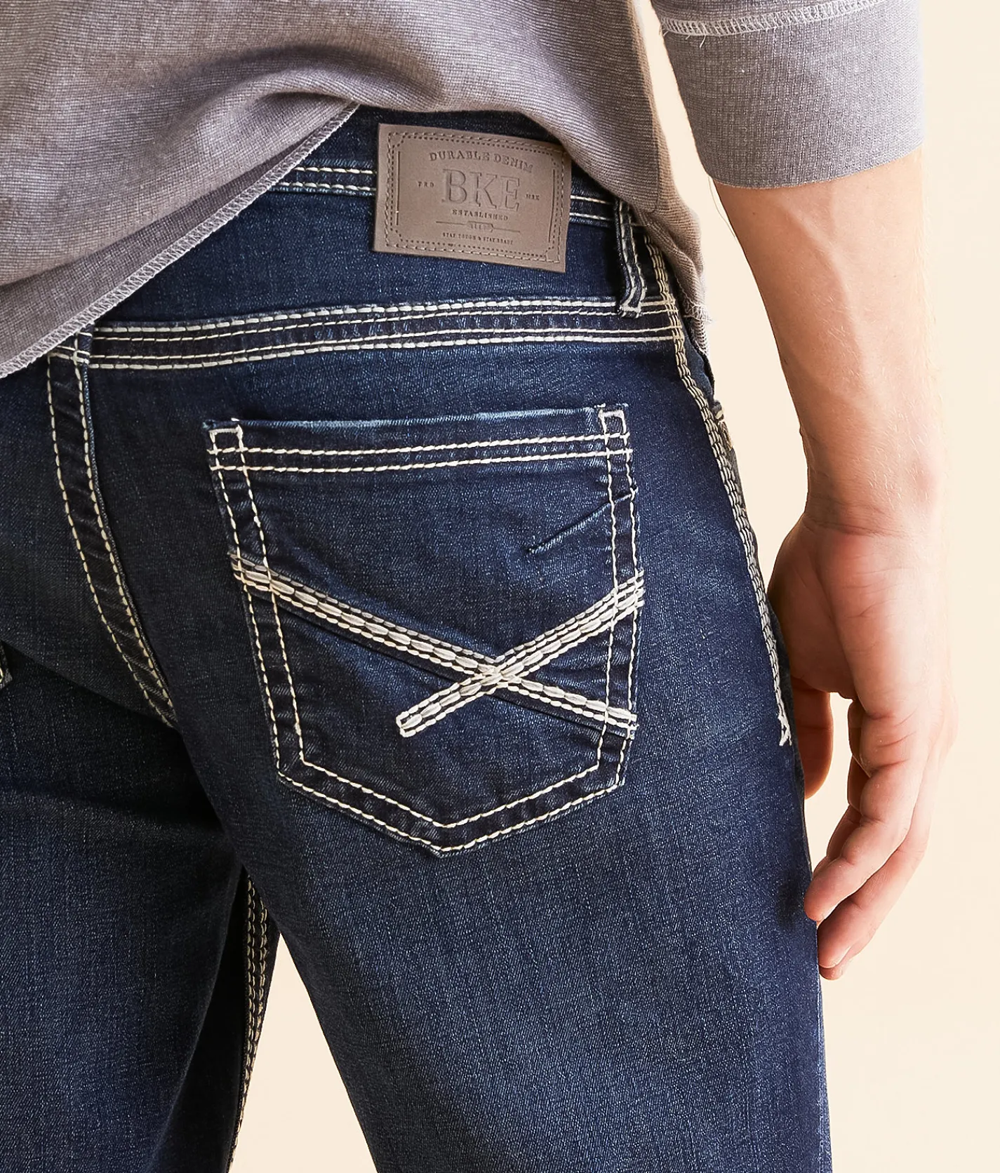 Bottoms|Bke Jeans | BKE Jake Straight Stretch Jean Asiago