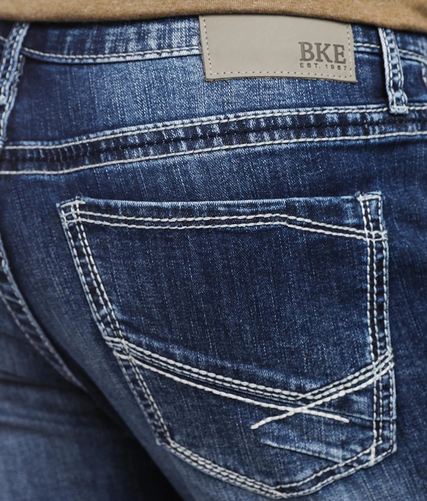 BKE Jake Straight Stretch Jean Travis Hot