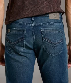 Bottoms|Jeans | BKE Jake Straight Stretch Jean Punky