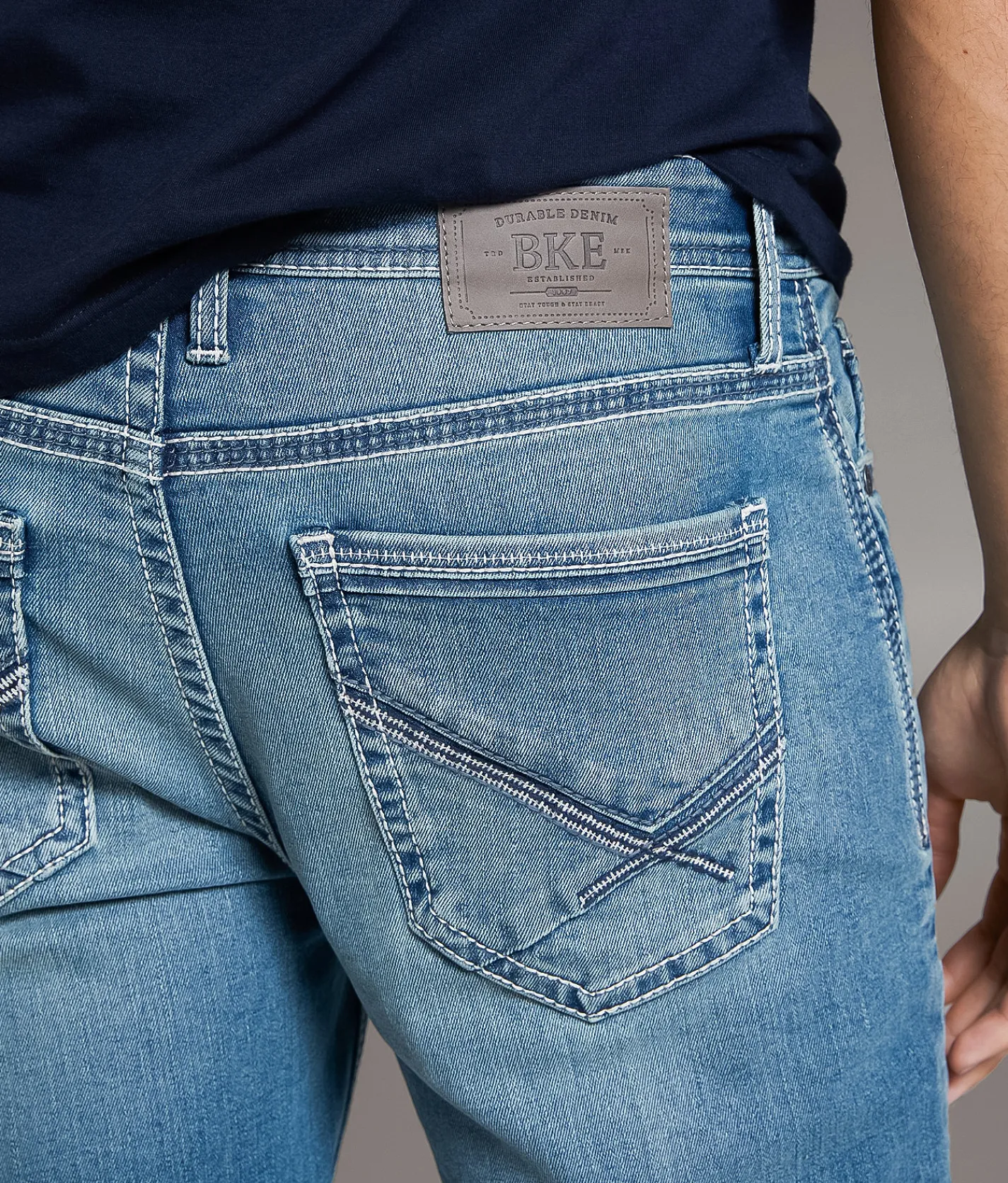 Jeans | BKE Jake Straight Stretch Jean Bramble 2