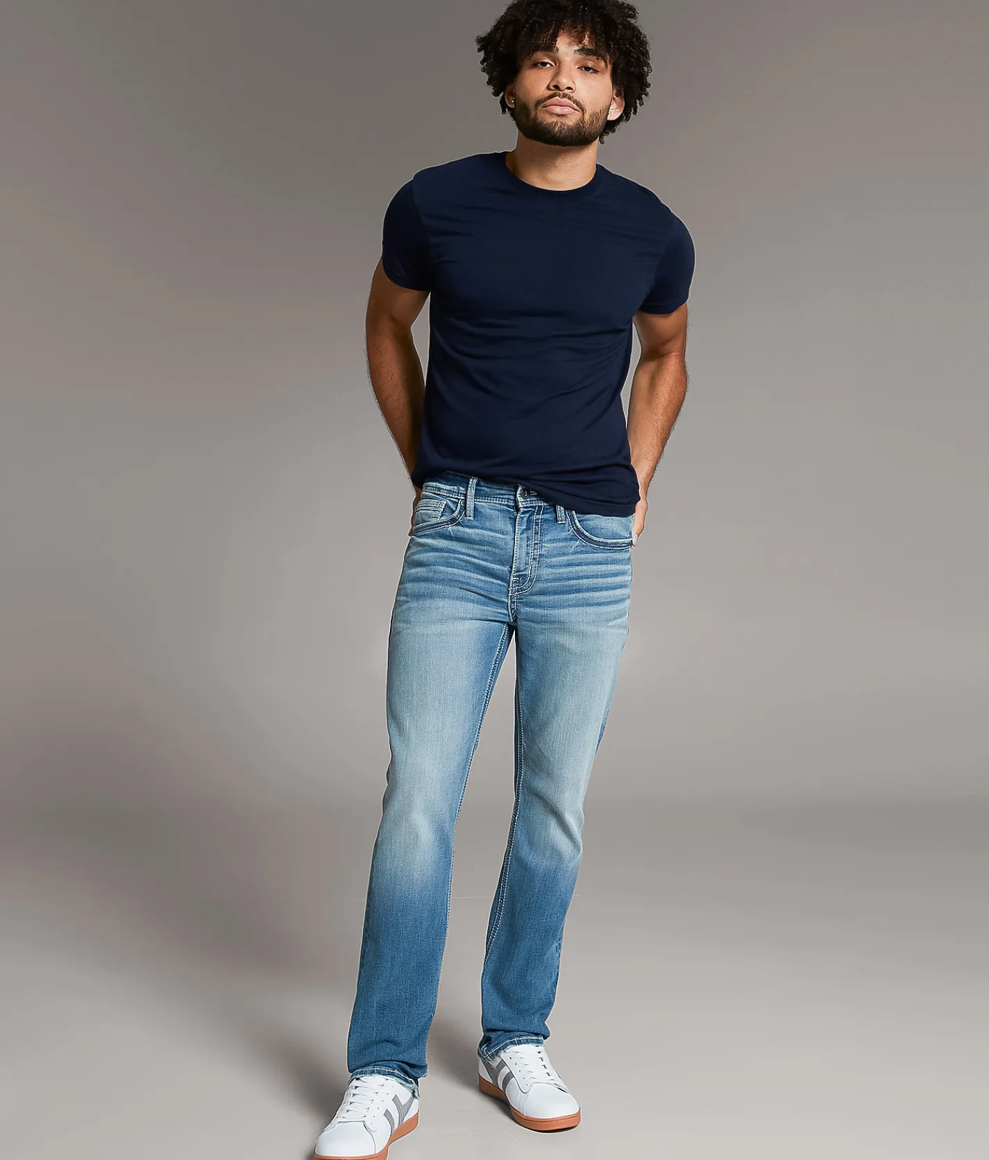 Jeans | BKE Jake Straight Stretch Jean Bramble 2