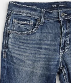 Sale Jeans|Bottoms | BKE Jake Straight Stretch Jean Tolouse