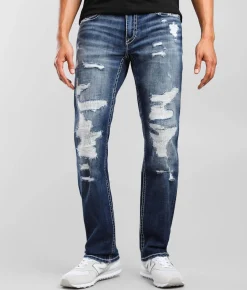 Sale Jeans|Bottoms | BKE Jake Straight Stretch Jean Franklyn