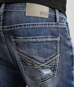 Sale Jeans|Bottoms | BKE Jake Straight Stretch Jean Franklyn