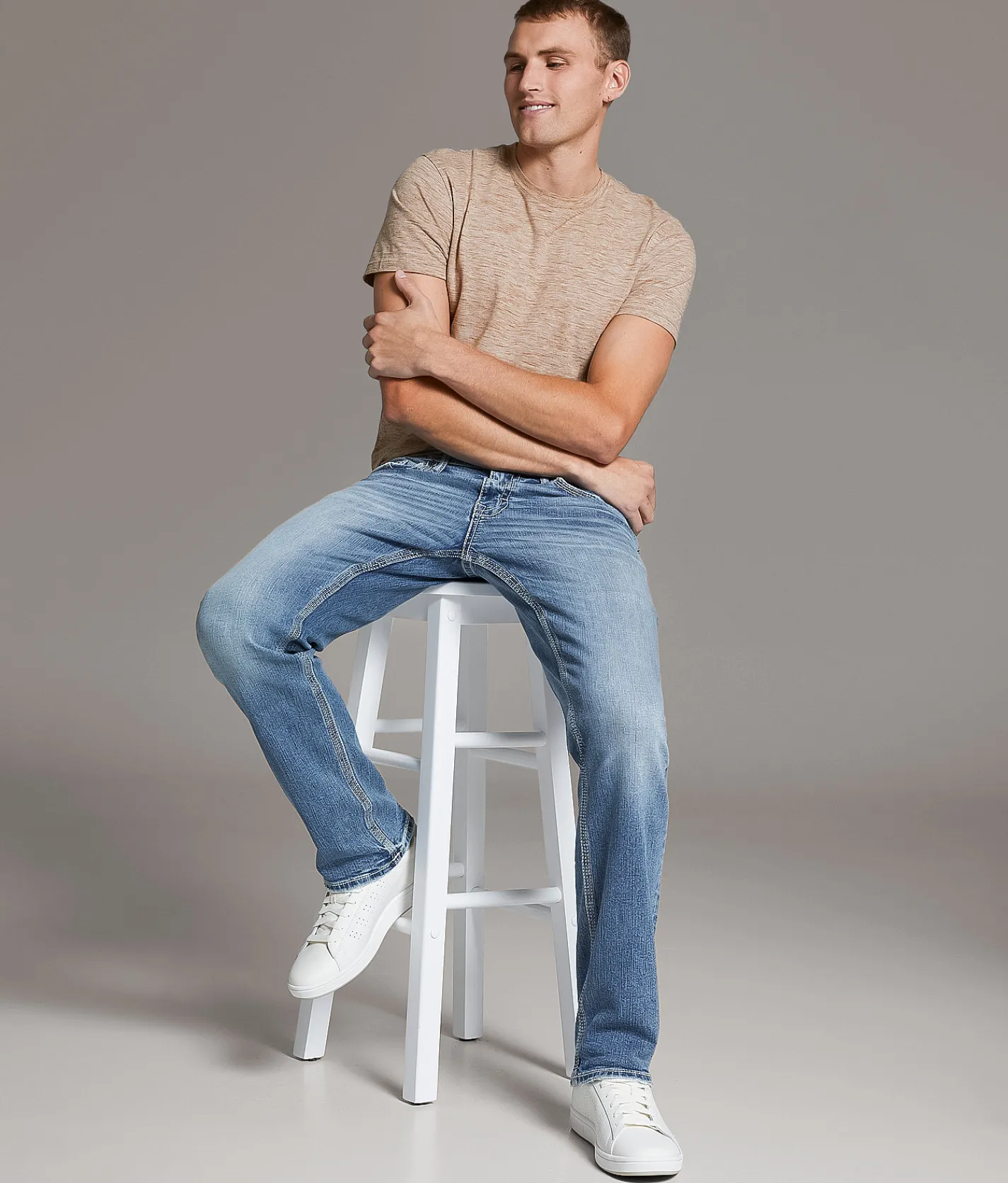 Bottoms|Jeans | BKE Jake Straight Stretch Jean Bilbo