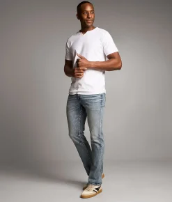 BKE Jake Straight Stretch Jean Fresca Hot
