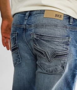 Sale Jeans|Bke Jeans | BKE Jake Straight Stretch Jean Frissell