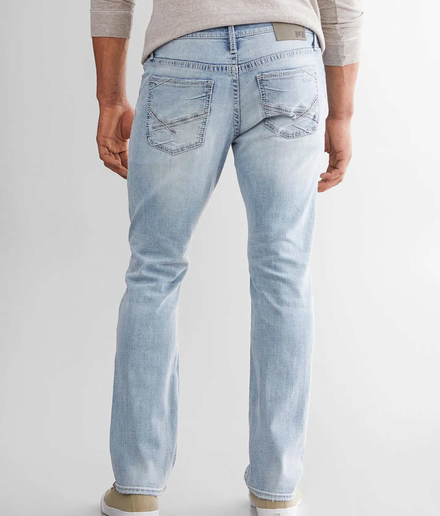 BKE Jake Straight Stretch Jean Stoddert Outlet