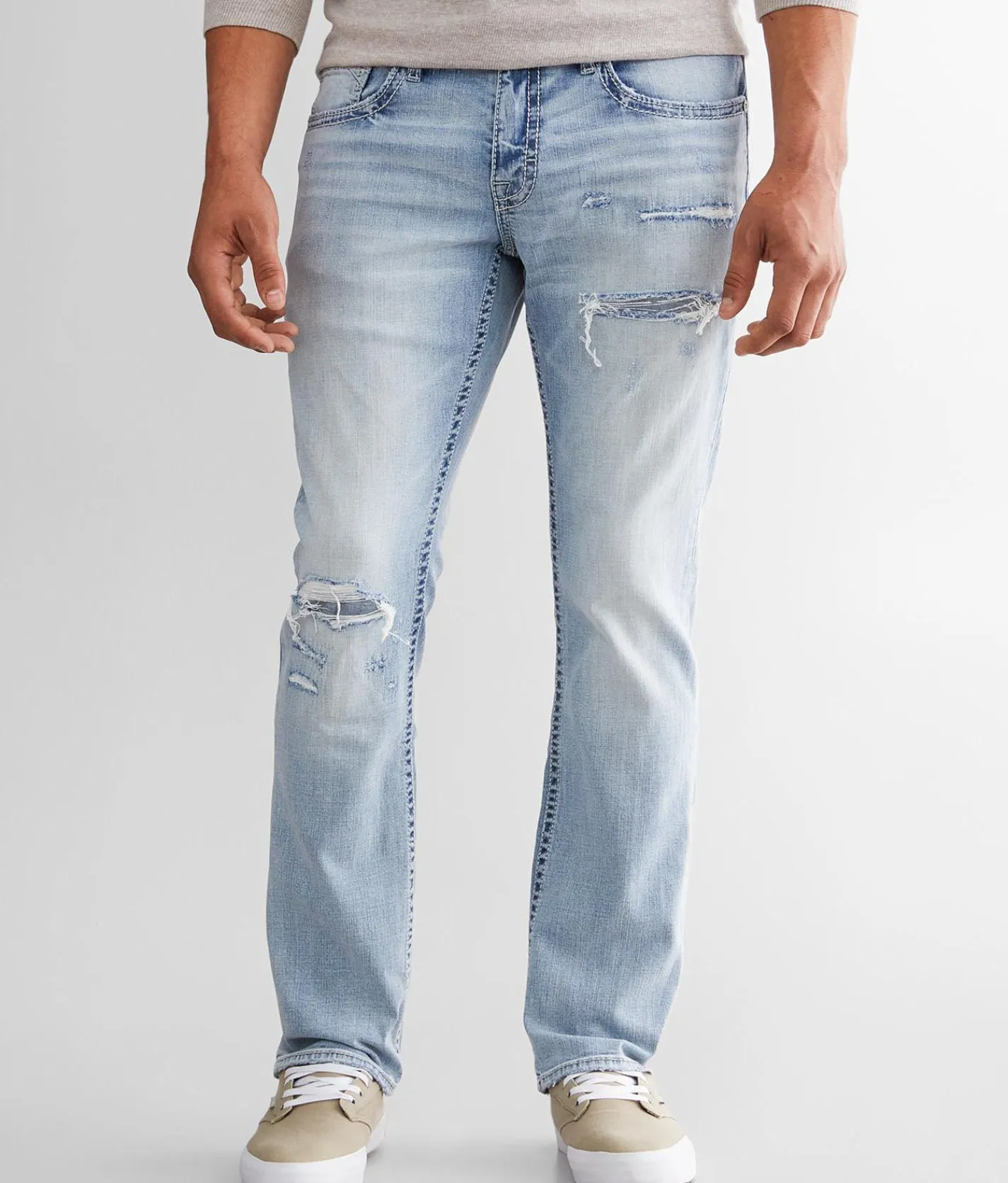 BKE Jake Straight Stretch Jean Stoddert Outlet
