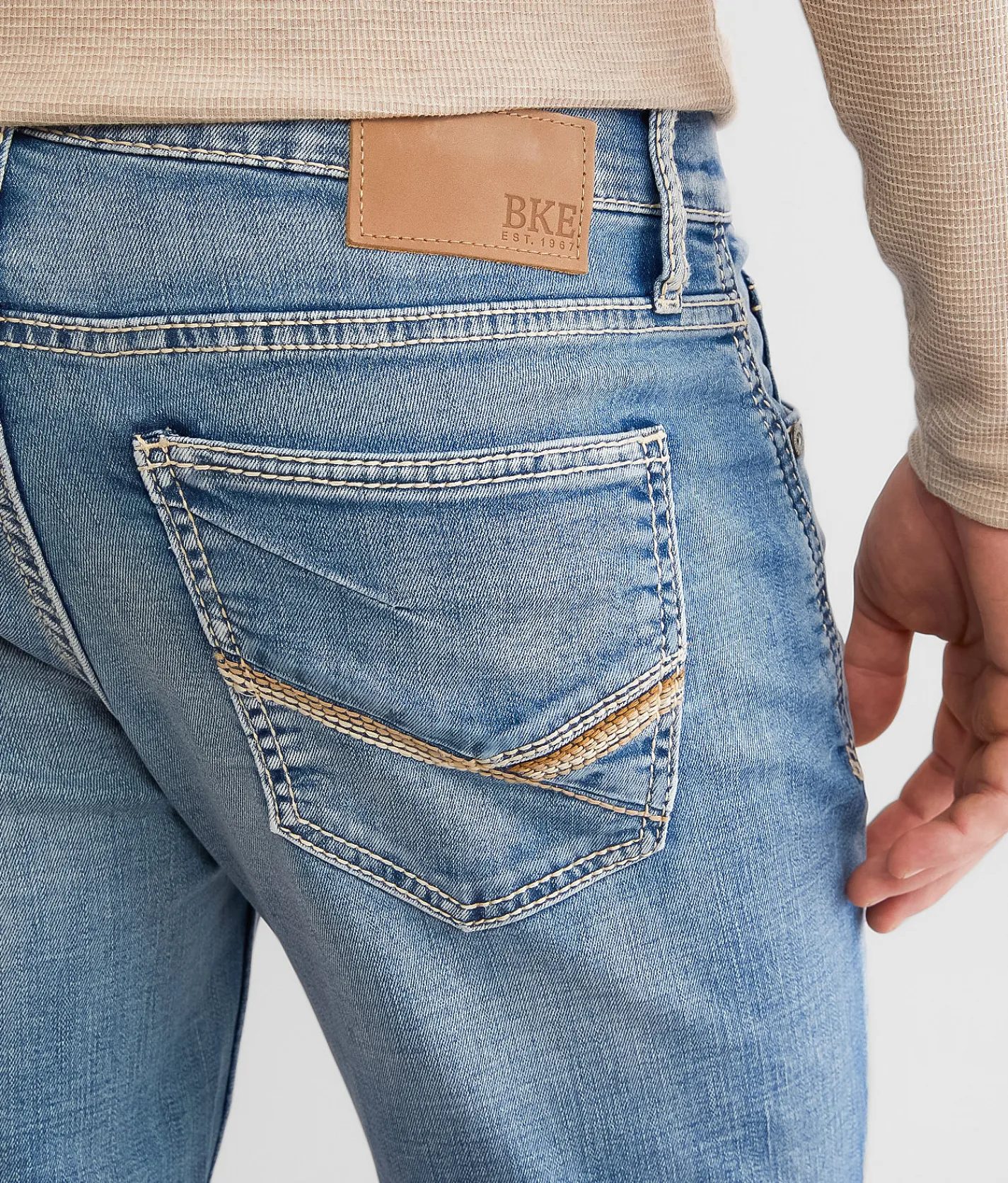 Bottoms|Bke Jeans | BKE Jake Straight Stretch Jean Sabby