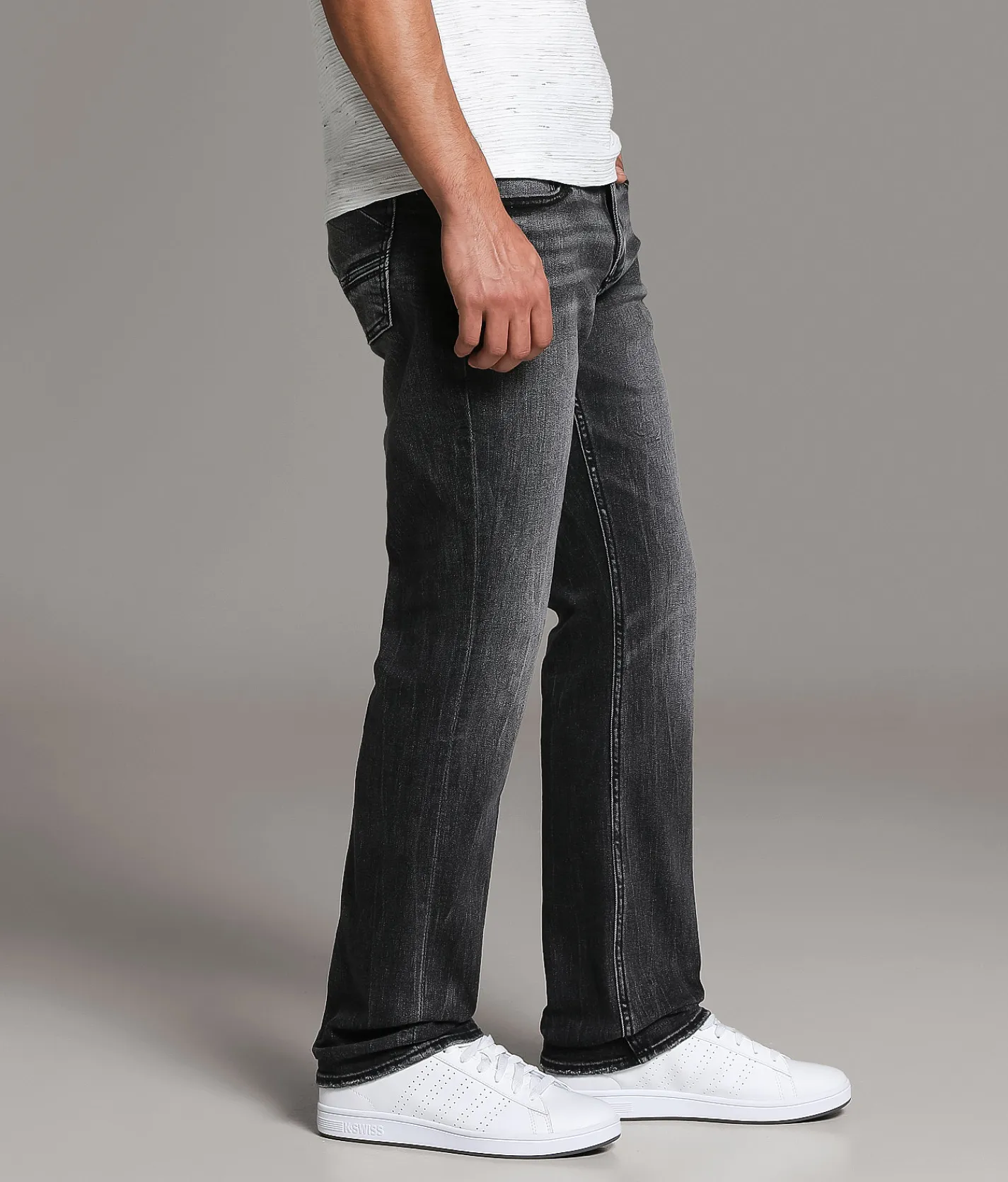 BKE Jake Straight Stretch Jean Washed Black Sale
