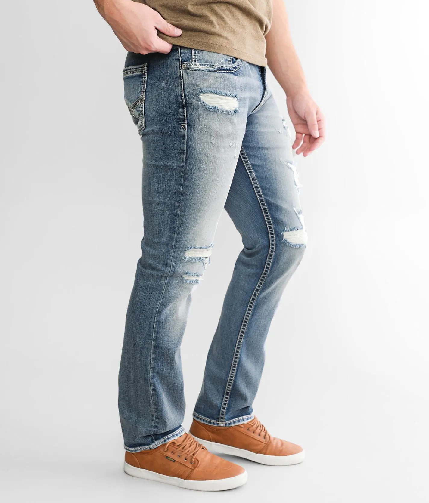 BKE Jake Straight Stretch Jean Sparkman Discount