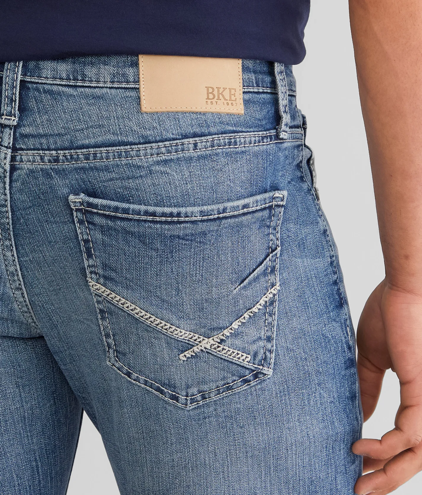 BKE Jake Straight Stretch Jean Sarda Best