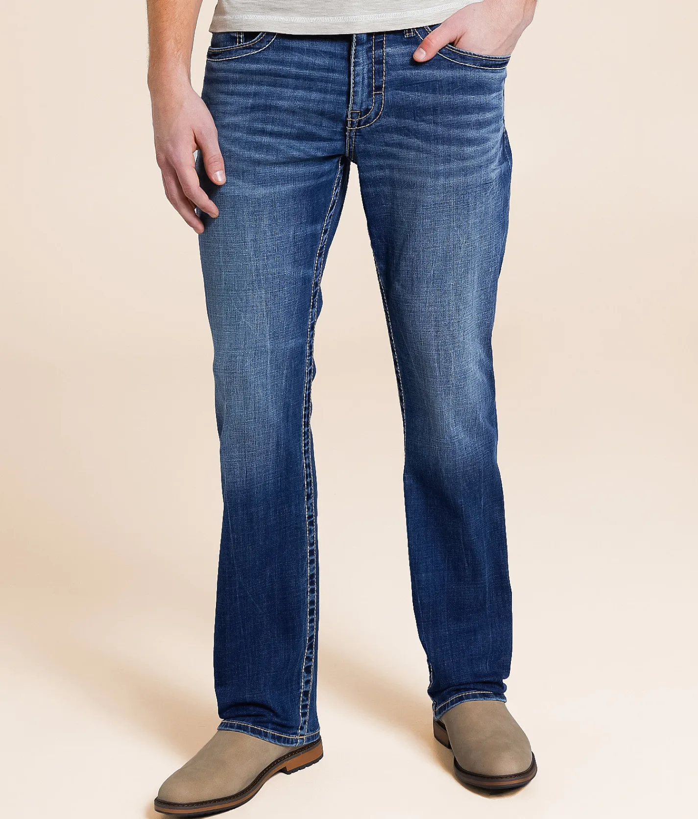 Bottoms|Bke Jeans | BKE Jake Straight Stretch Jean Manthey