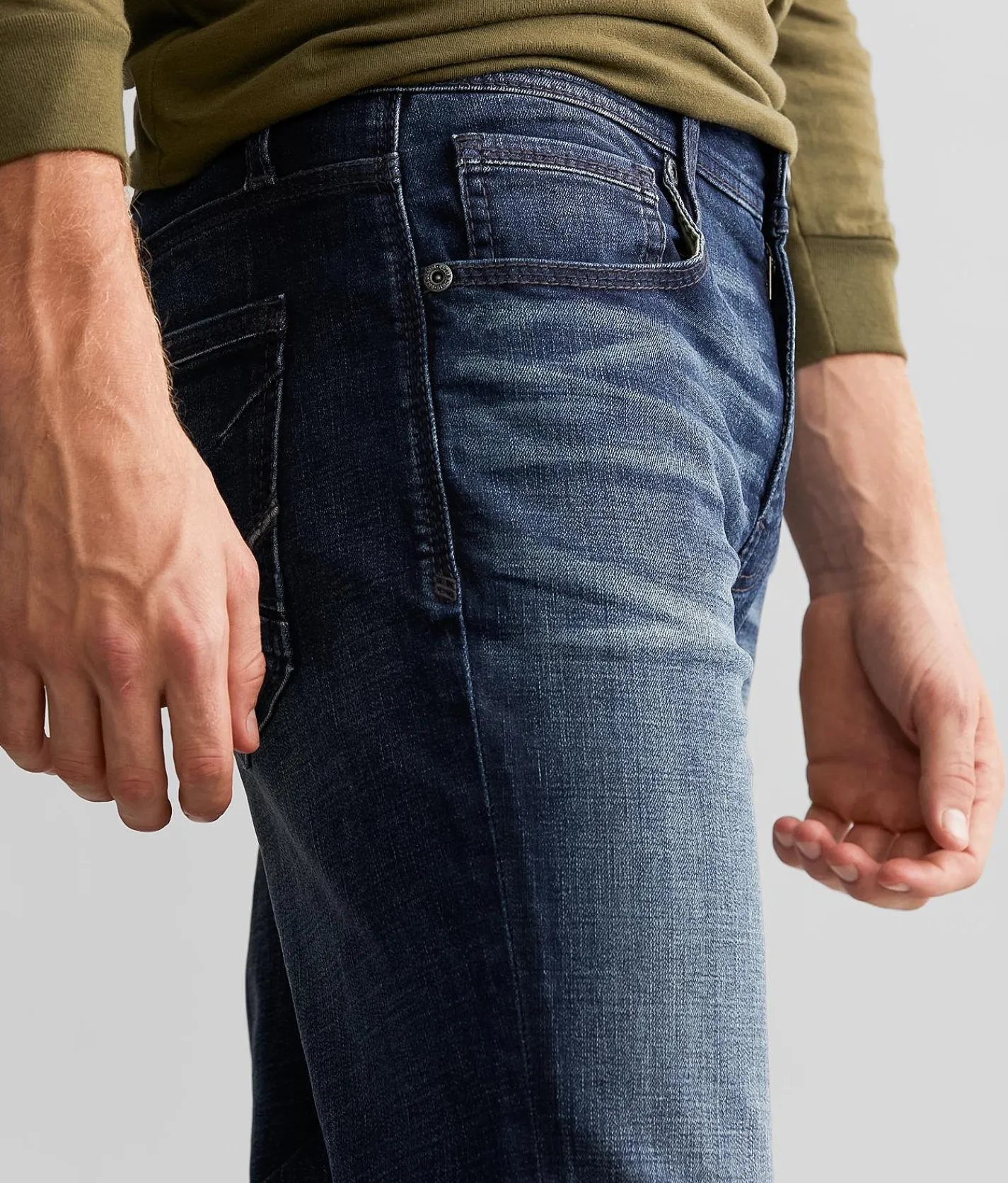 BKE Jake Straight Stretch Jean Burr 2 New