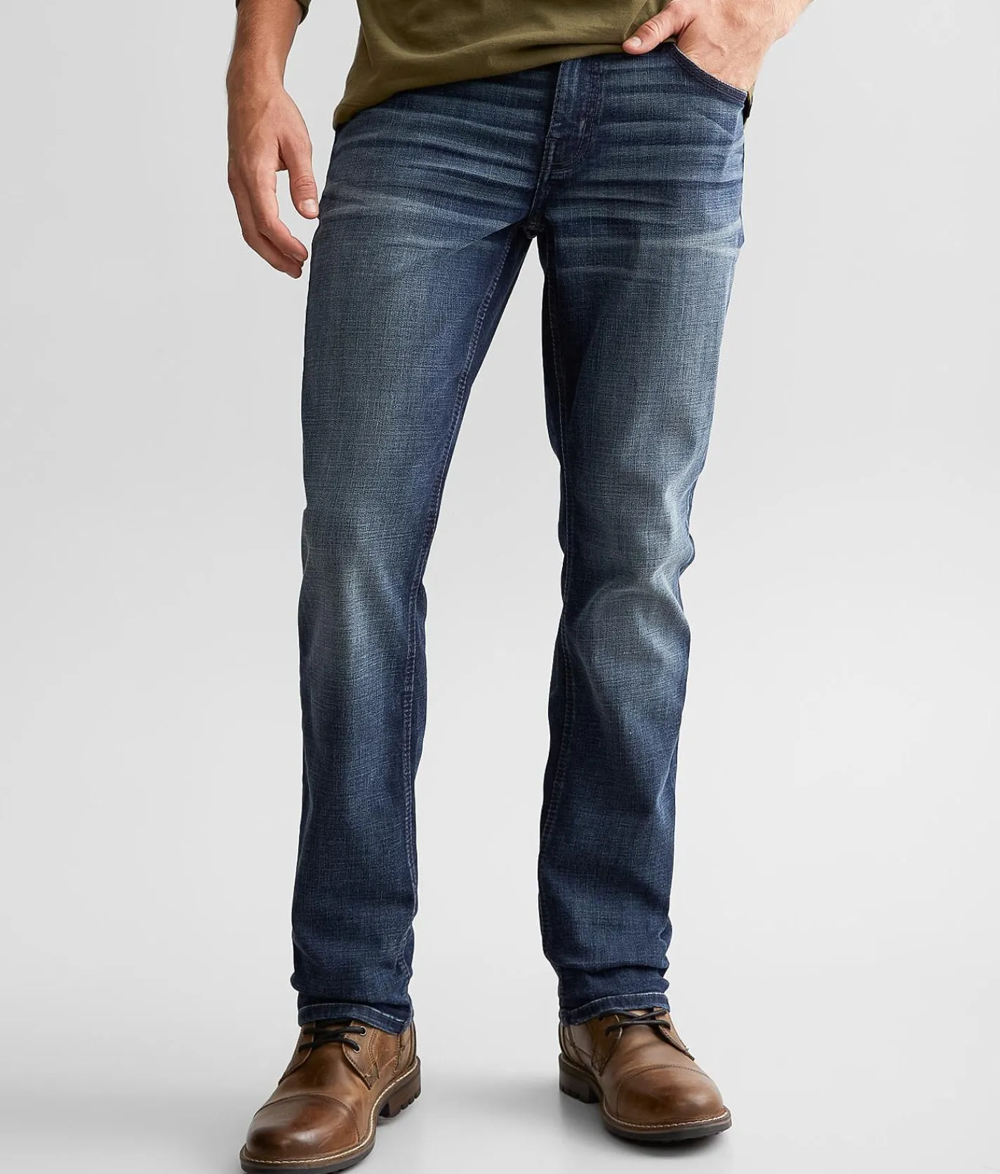 BKE Jake Straight Stretch Jean Burr 2 New