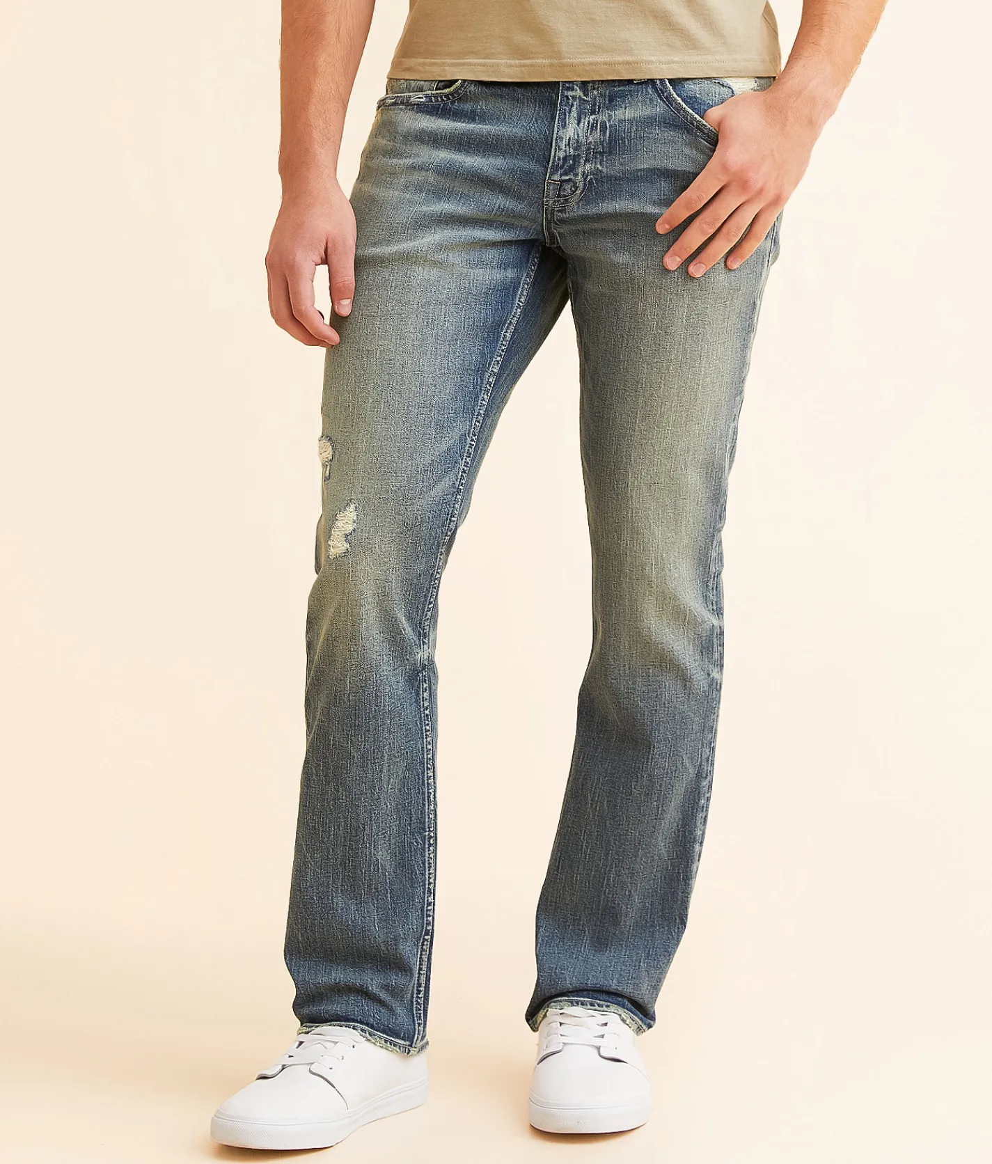 BKE Vintage Jake Straight Stretch Jean Wash 006 Outlet