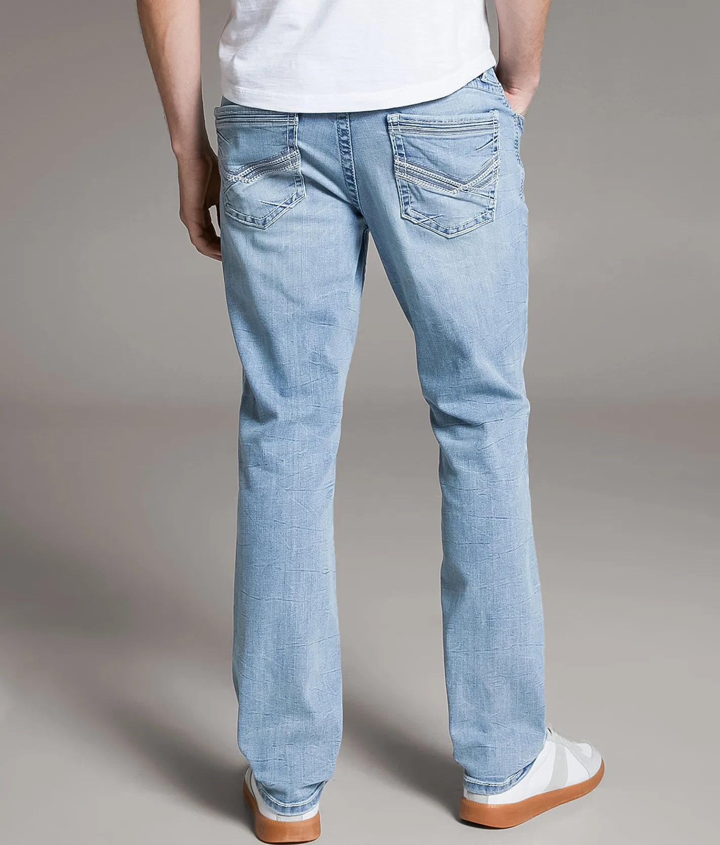 BKE Jake Straight Stretch Jean Pommes Outlet