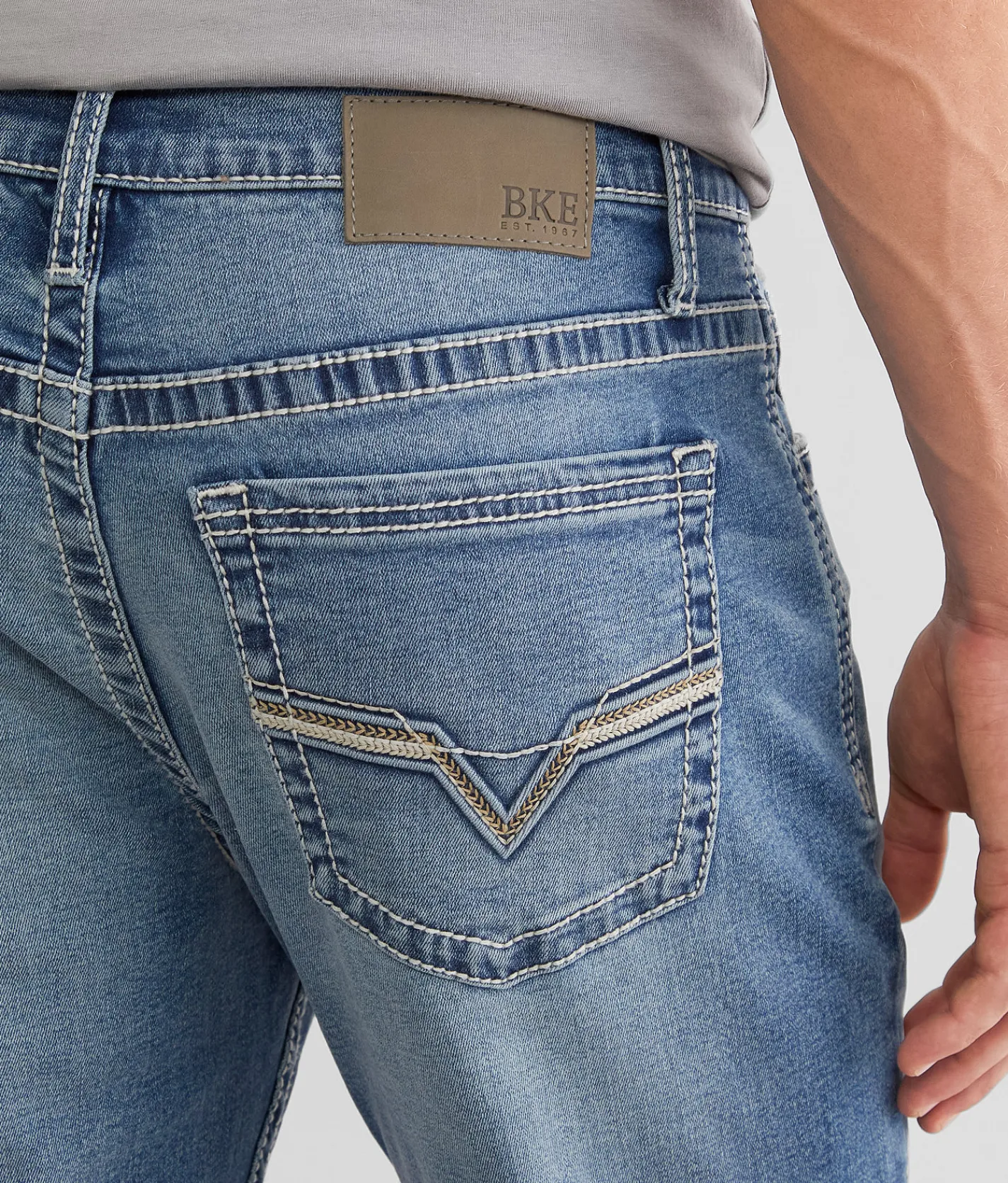BKE Jake Straight Stretch Jean Pendale Clearance