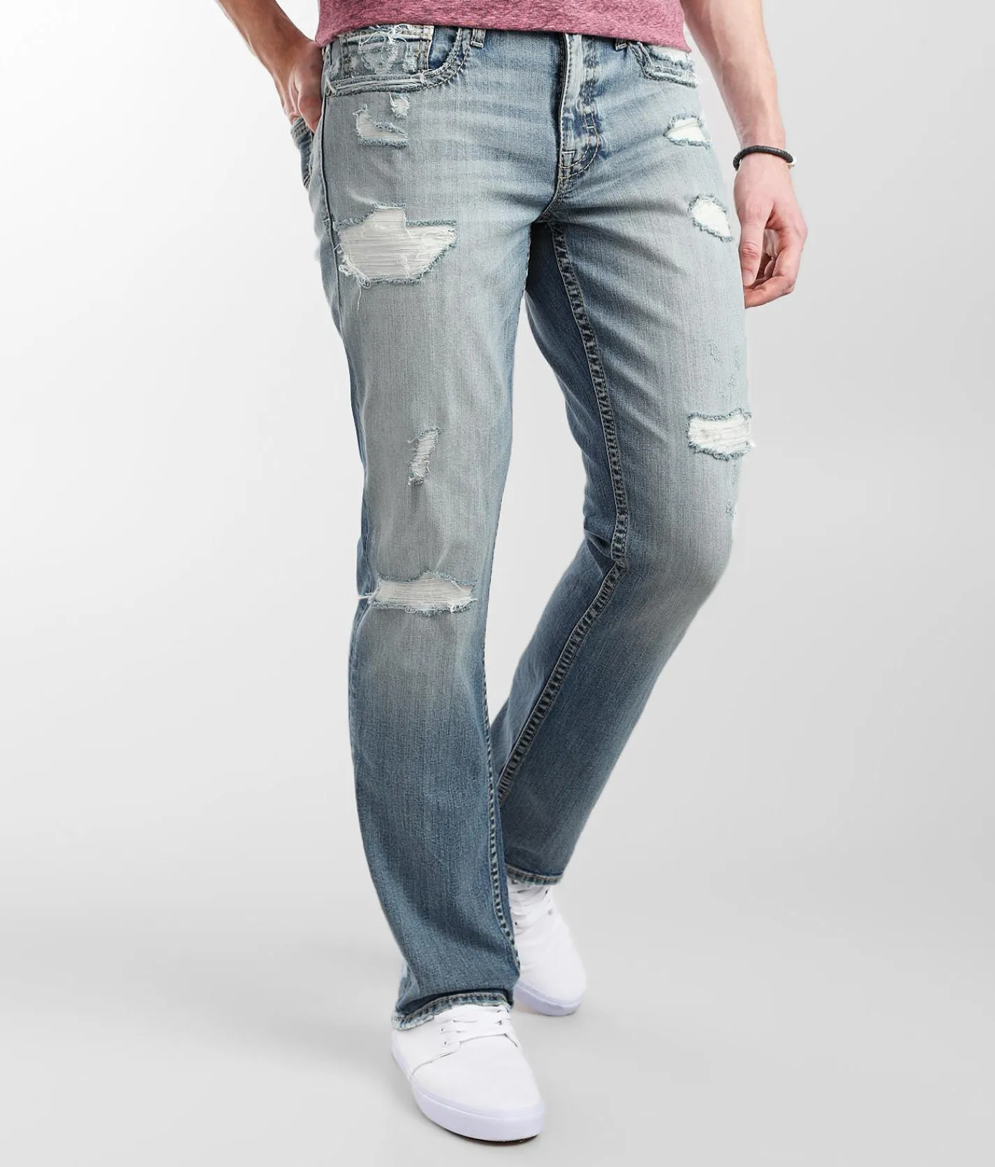 BKE Jake Straight Stretch Jean Niel Hot