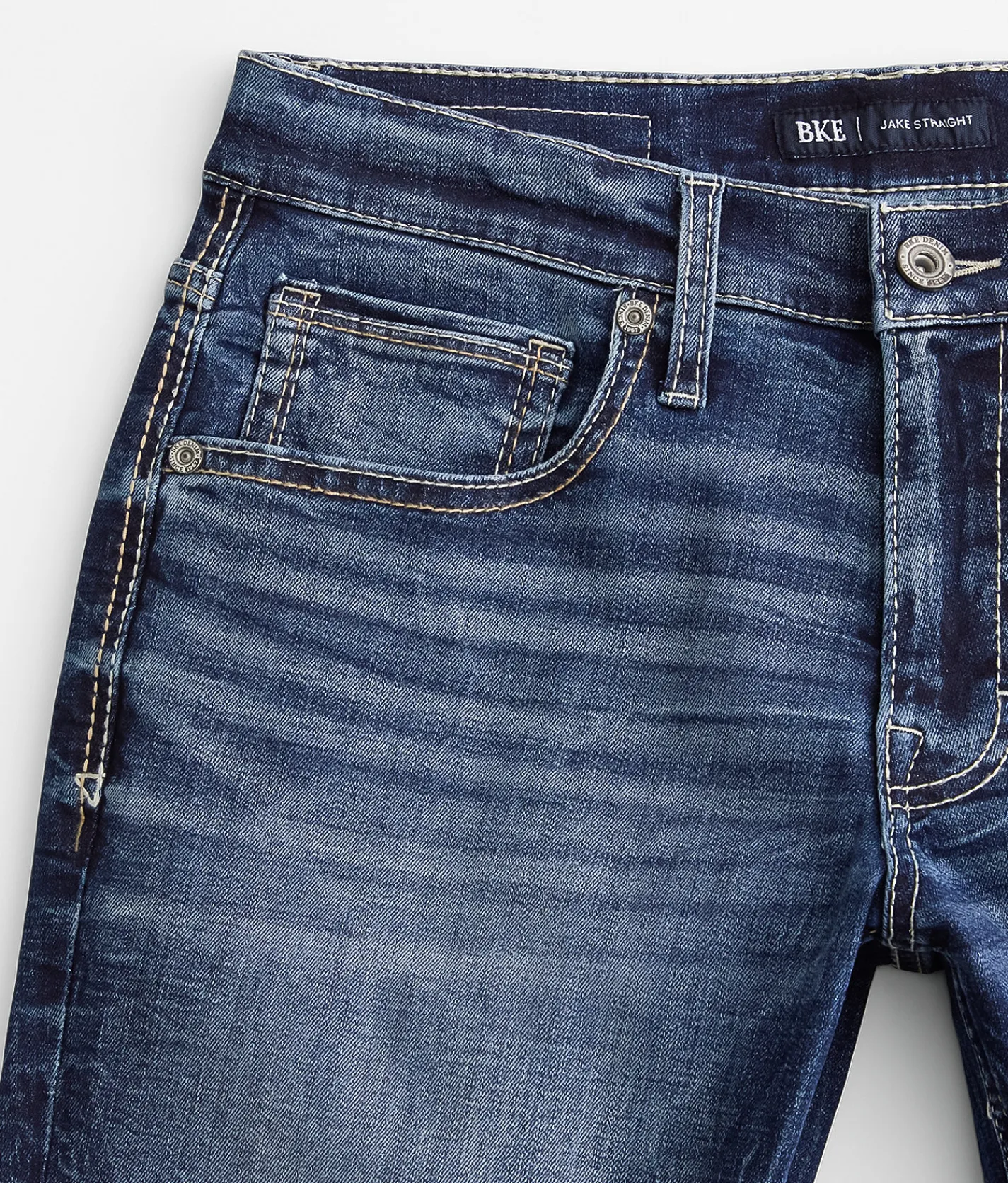 BKE Jake Straight Stretch Jean Raclette New
