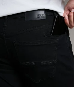 BKE Jake Straight Stretch Jean Black Outlet