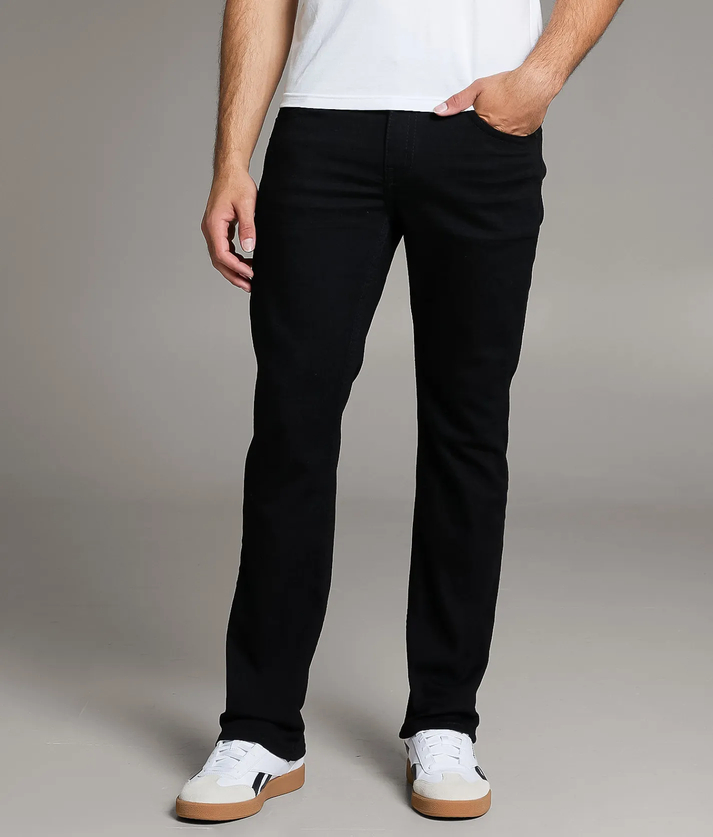 BKE Jake Straight Stretch Jean Black Outlet