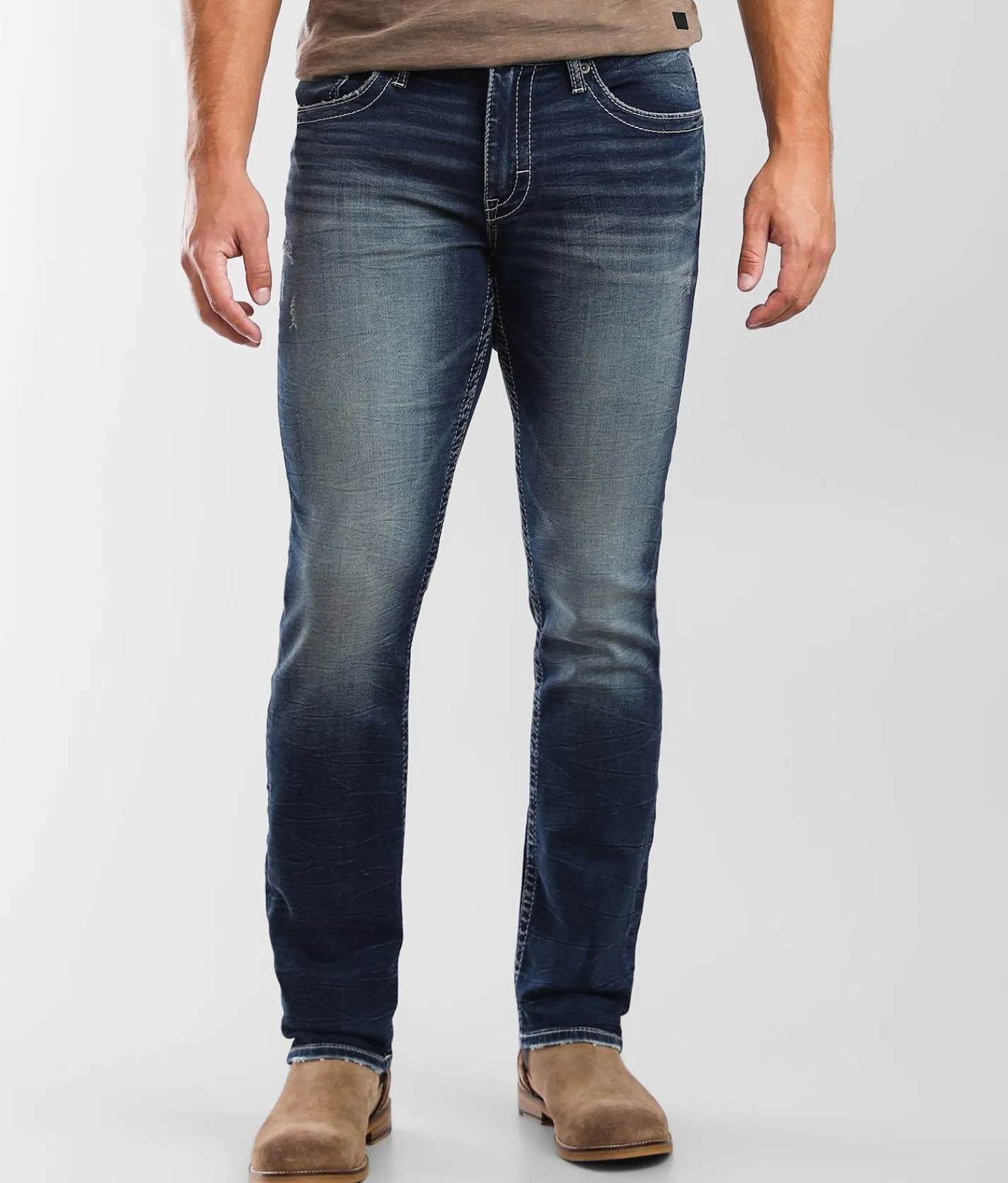 BKE Jake Straight Stretch Jean Collis Discount