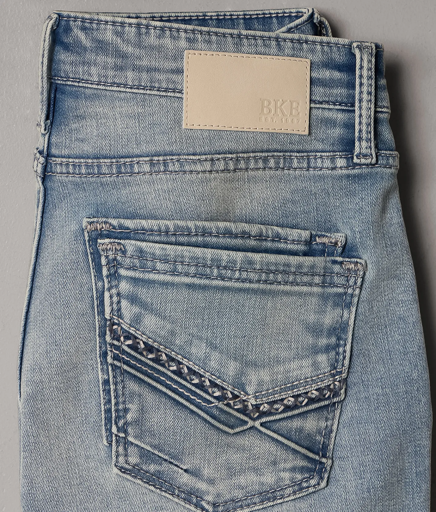 BKE Jake Straight Stretch Jean Ironwood New