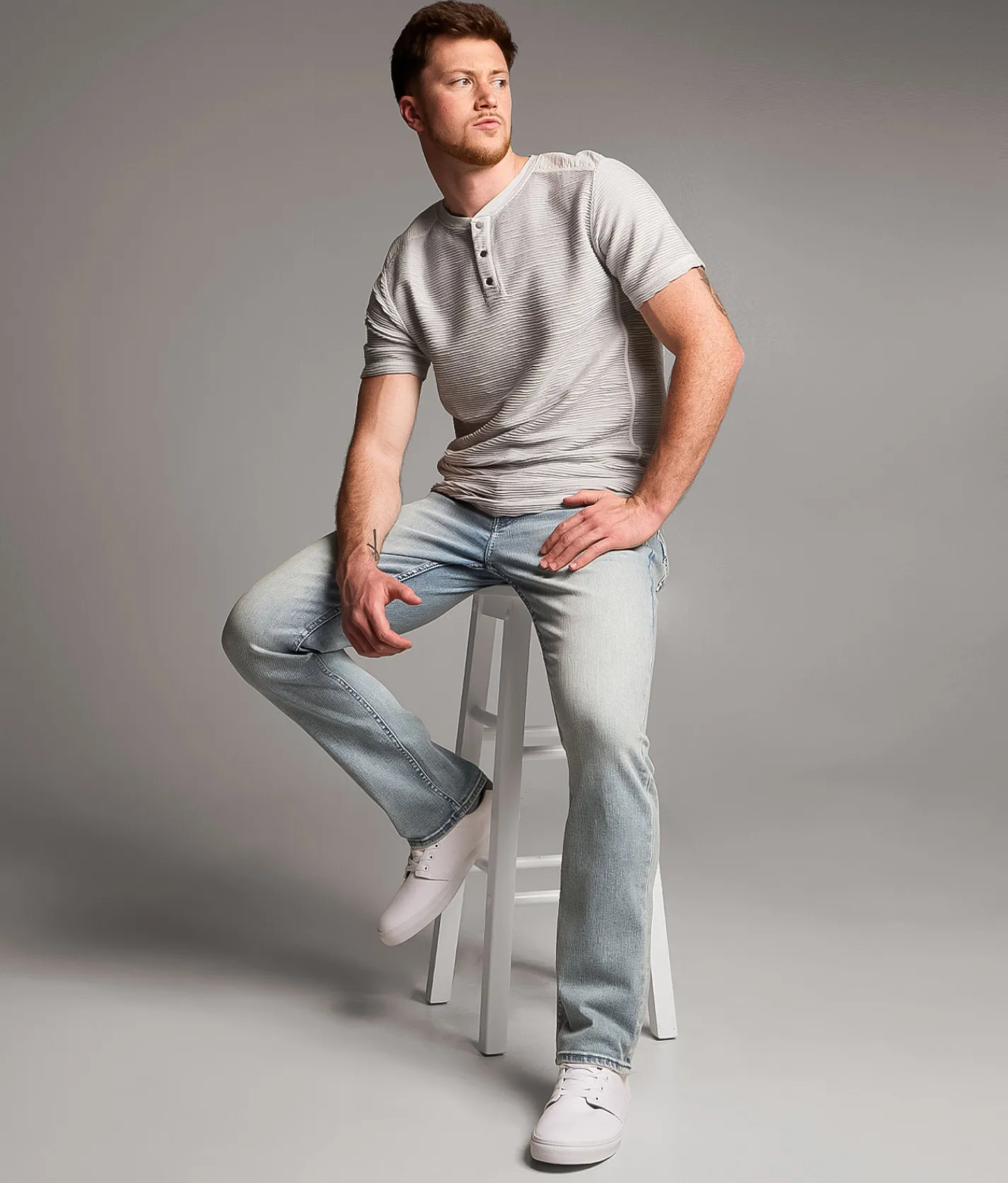 BKE Jake Straight Stretch Jean Ironwood New