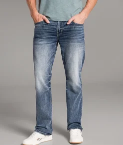 Bottoms | BKE Jake Straight Stretch Jean Helix