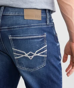 BKE Jake Straight Stretch Jean Giraffe Discount