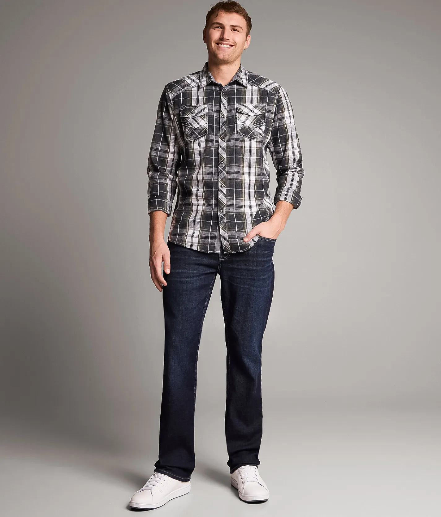 Bottoms|Bke Jeans | BKE Jake Straight Stretch Jean Beador