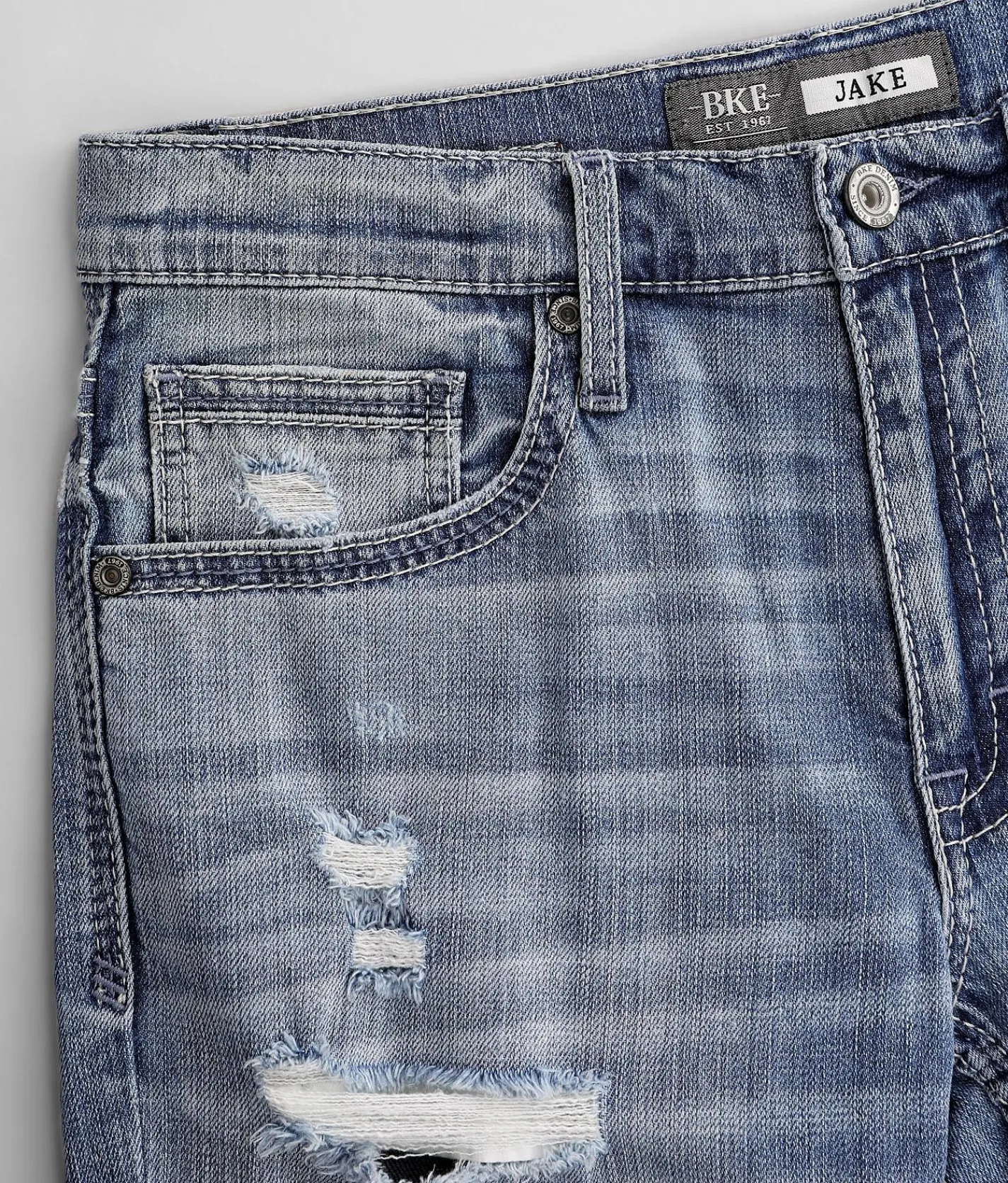 Sale Jeans|Bottoms | BKE Jake Straight Stretch Jean Clinton