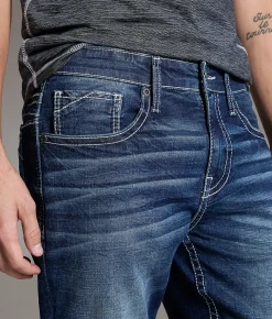 Bottoms|Jeans | BKE Jake Straight Stretch Jean Jase
