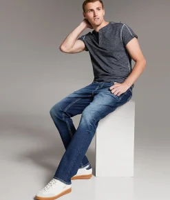 Bottoms|Jeans | BKE Jake Straight Stretch Jean Jase
