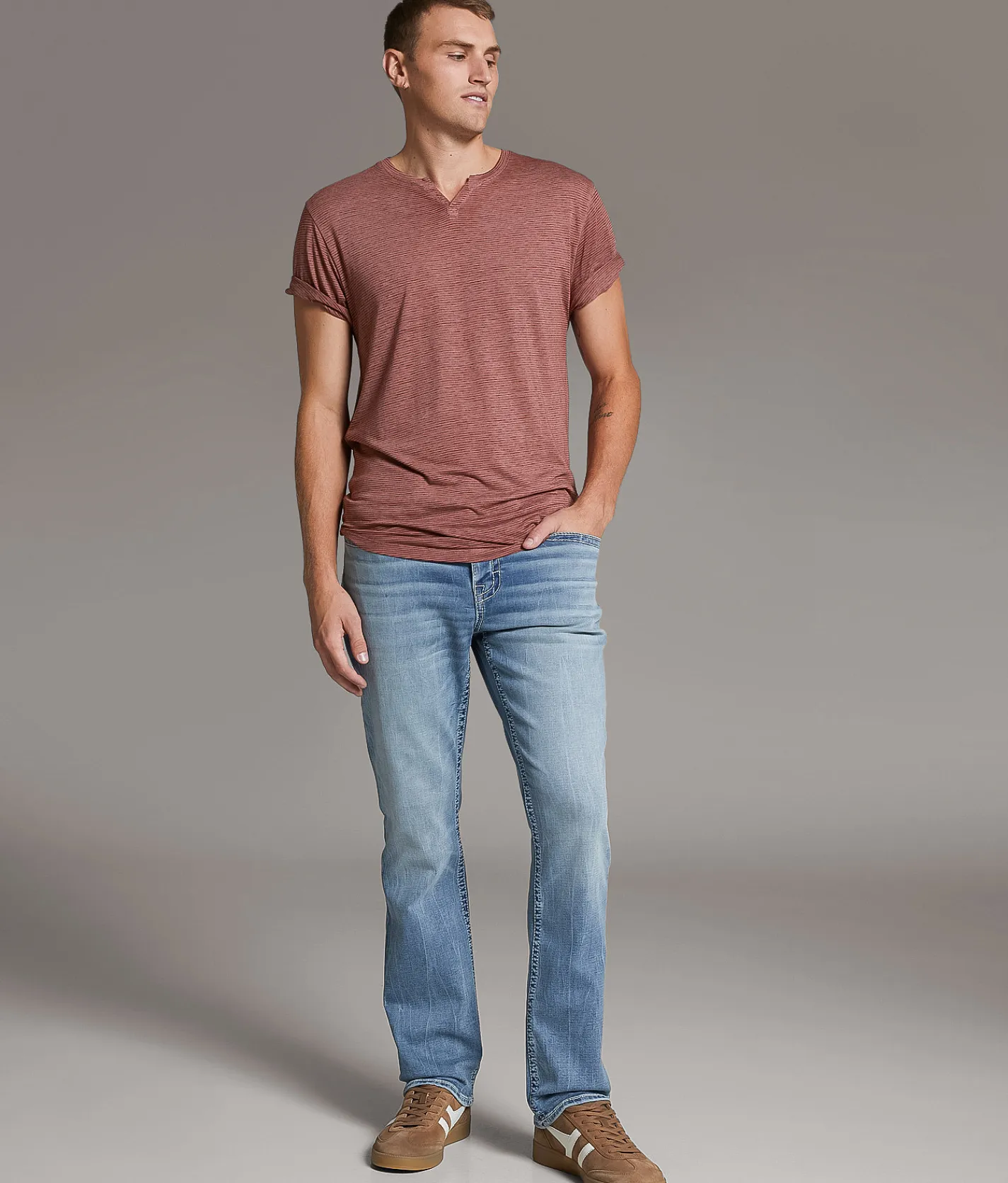 Bottoms|Jeans | BKE Jake Straight Stretch Jean Lorent