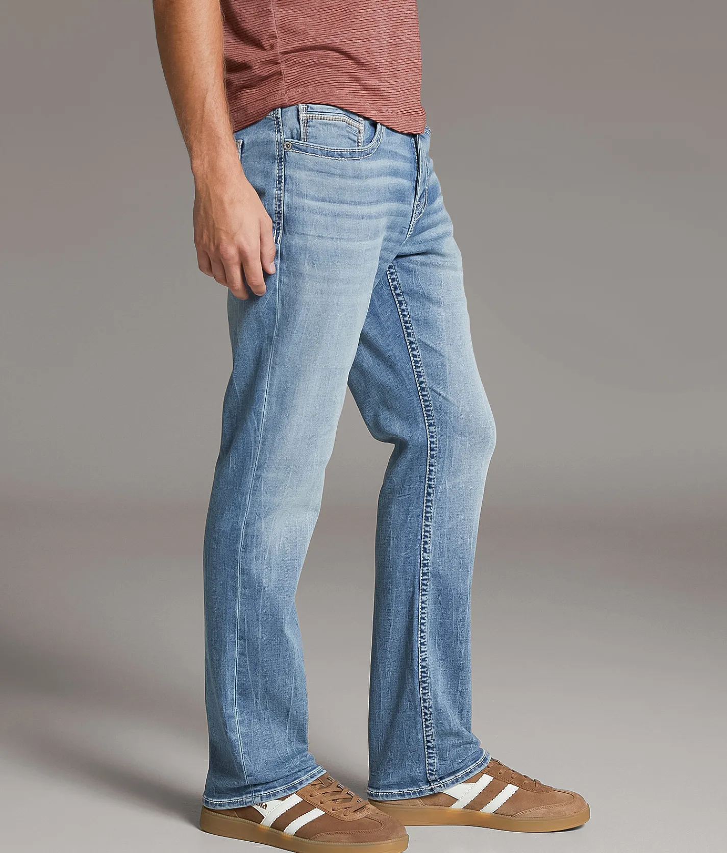 Bottoms|Jeans | BKE Jake Straight Stretch Jean Lorent
