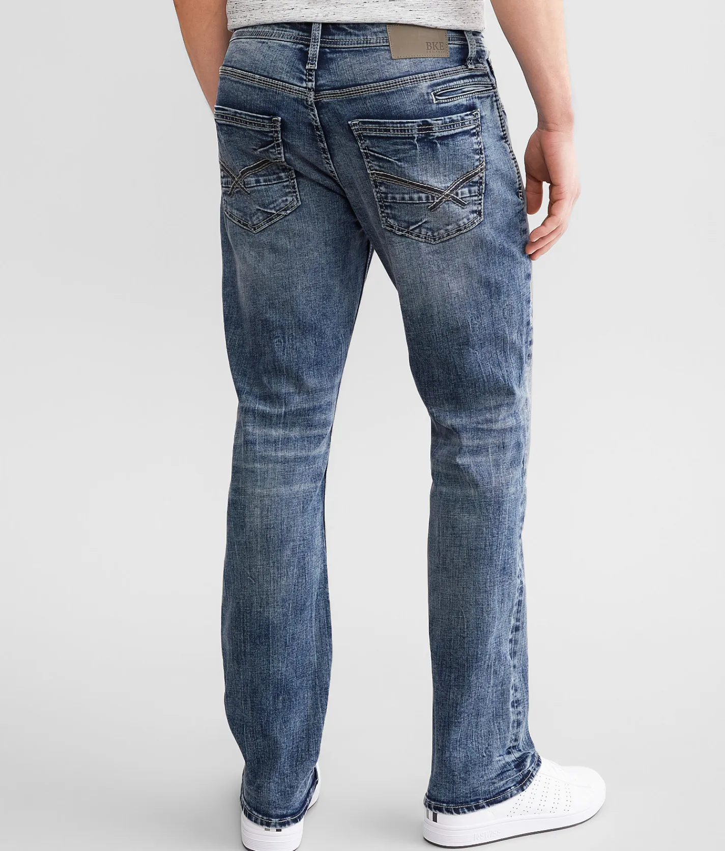Bottoms|Bke Jeans | BKE Jake Straight Stretch Jean Grice