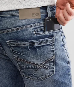 Bottoms|Bke Jeans | BKE Jake Straight Stretch Jean Grice