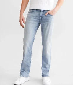 Bottoms|Bke Jeans | BKE Jake Straight Stretch Jean Silver