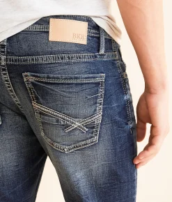 Bottoms|Jeans | BKE Jake Straight Stretch Jean Nicks