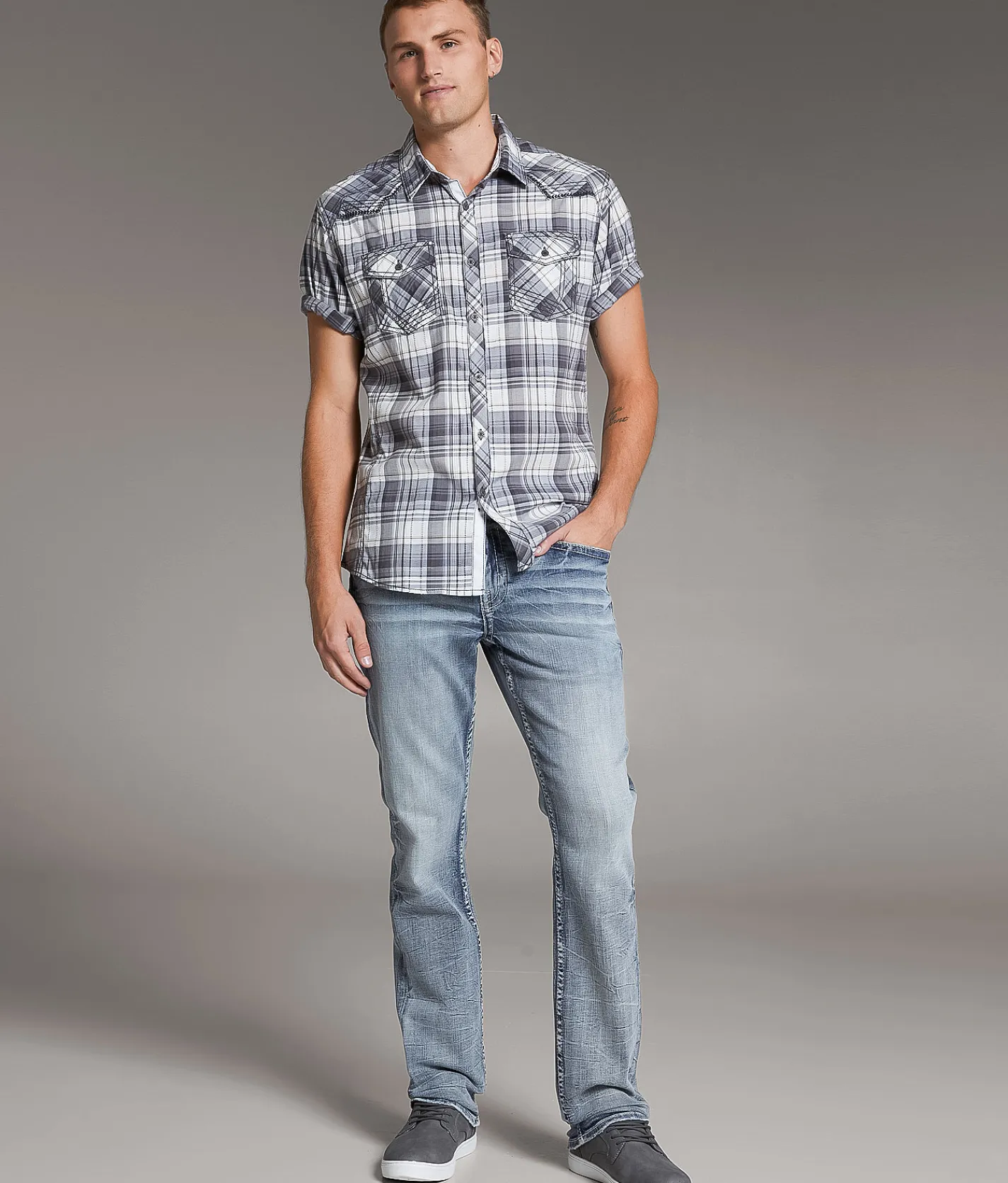 BKE Jake Straight Stretch Jean Annarbor 2 Hot