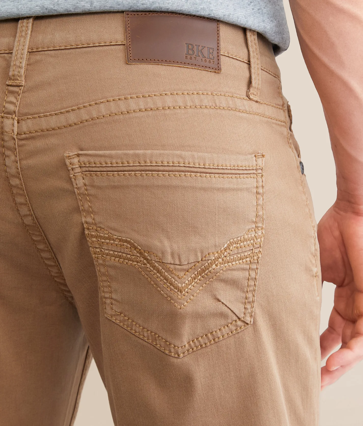 Bottoms | BKE Jake Straight Stretch Pant Honey 2