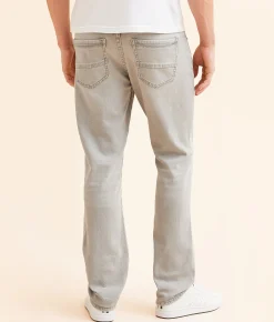 BKE Jake Straight Stretch Pant Washed Grey Clearance
